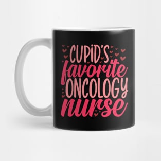 Oncology Nurse Valentines Day Gift, Cupid's Favorite Oncology Nurse Mug